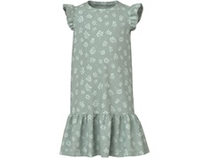 Name It dress white with floral print viscose